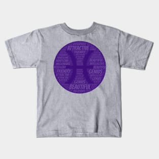 pisces zodiac sign Kids T-Shirt